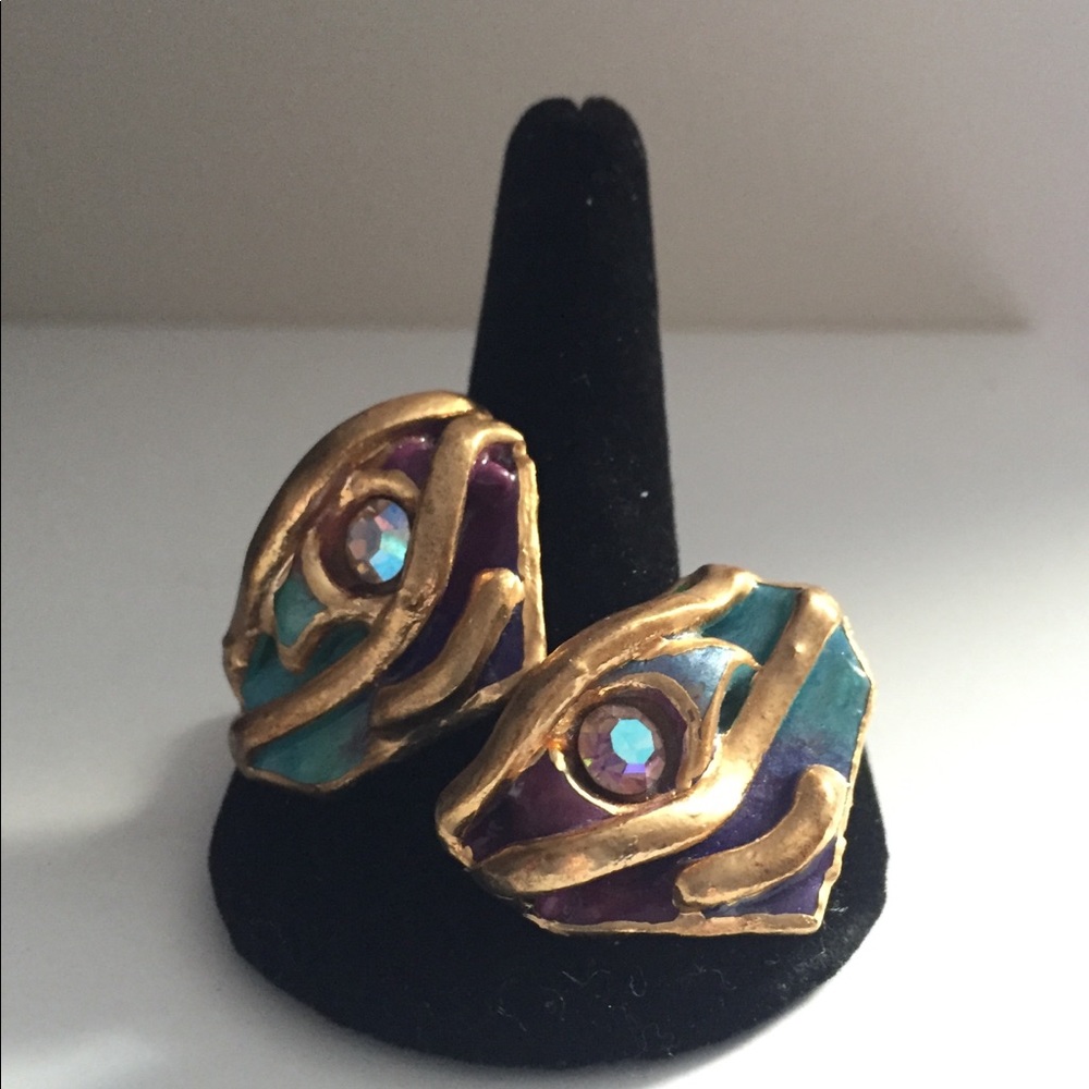 Hand crafted artisan earrings